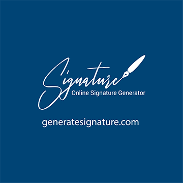 Create Custom Digital Signature Online Signature Generator